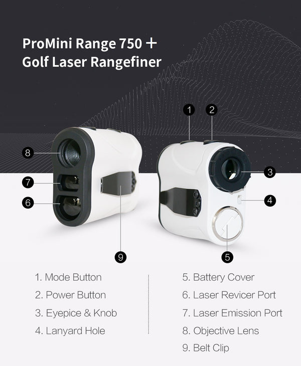 ProMini Range 750+ Slope Edition - Laser Rangefinder - Continuous Measurement image 11