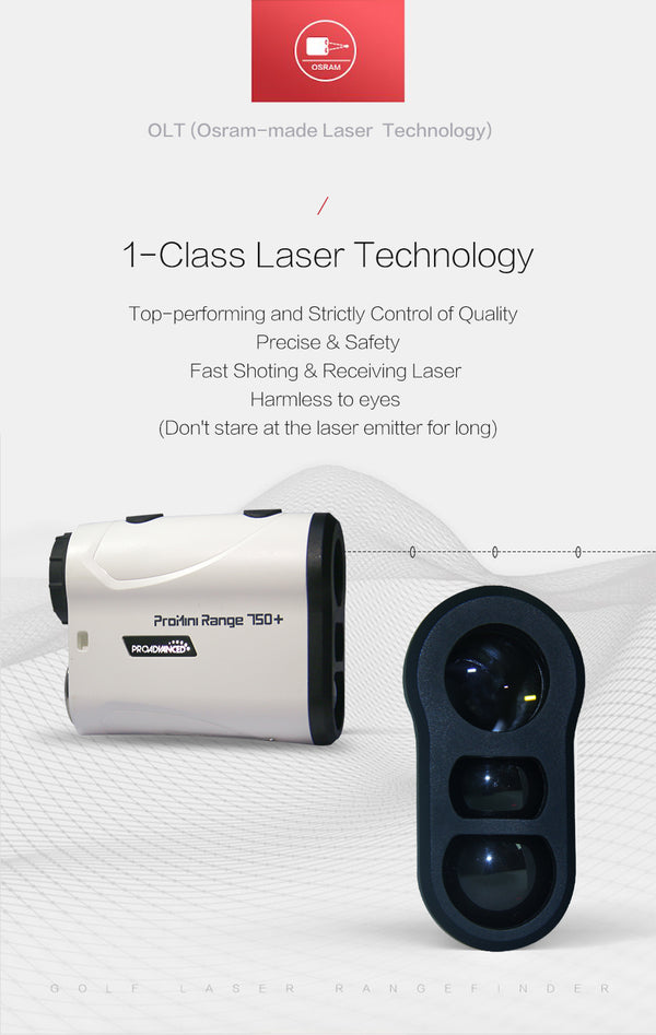 ProMini Range 750+ Slope Edition - Laser Rangefinder - Continuous Measurement image 8